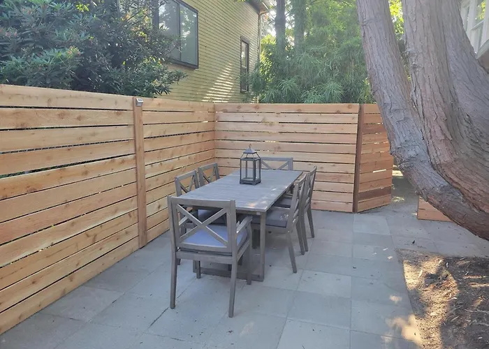 Modern Craftsman Garden Patio In Georgetown